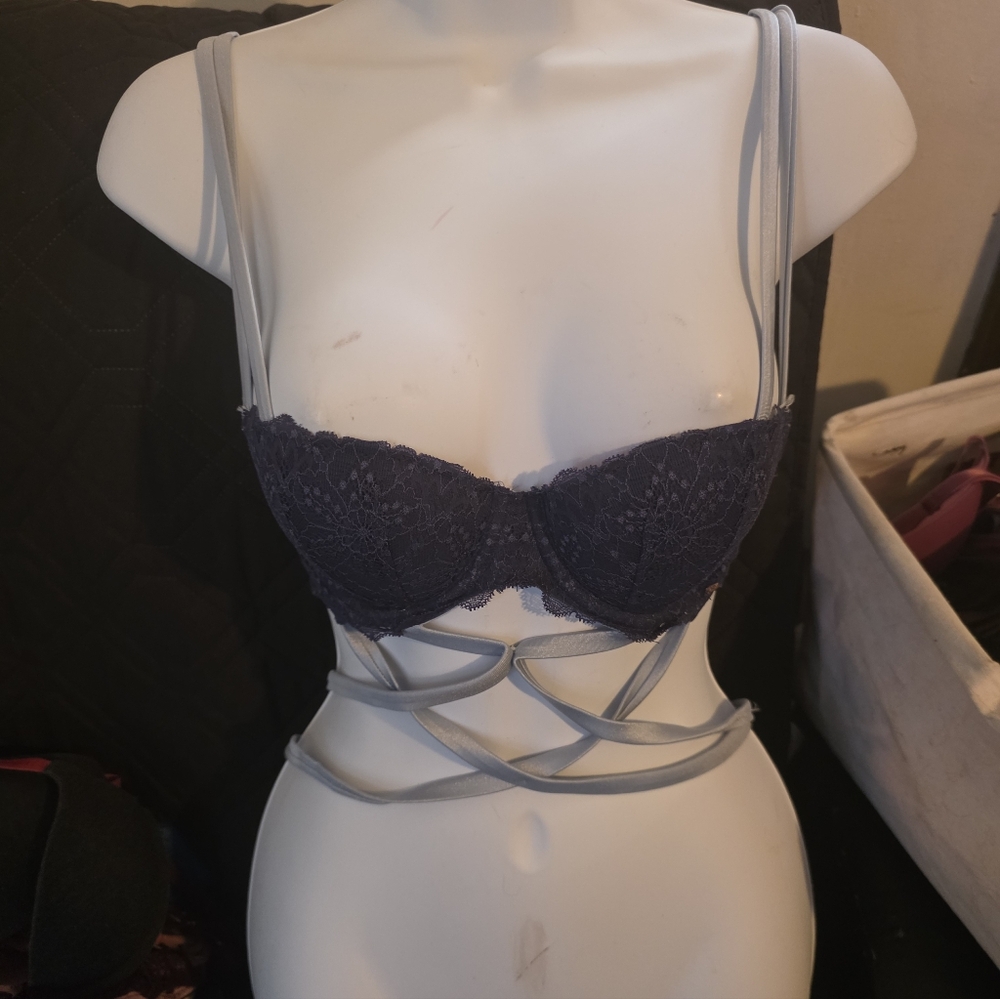 VICTORIA'S SECRET pink date night push up 34A